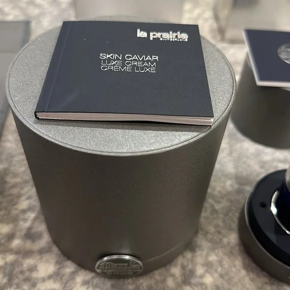 LA PRAIRIE BUNDLE ALL EMPTY EXCEPT TUBE OF SKIN CAVIAR ESSENCE LOTION - Picture 4 of 11